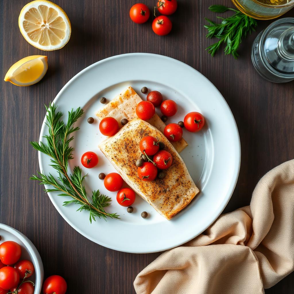Ricetta Filetto di Brotula con Pomodorini — Secondi di Pesce