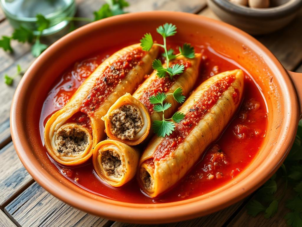 Ricetta Calamari Ripieni in Umido — Secondi di Pesce
