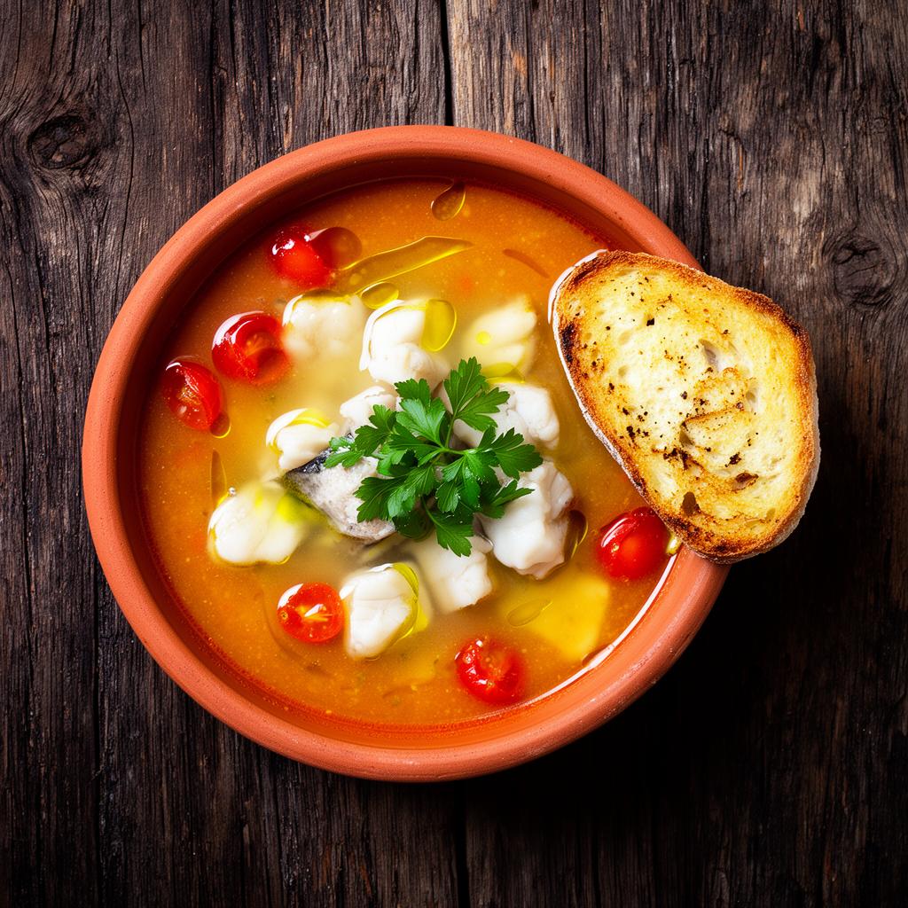 Ricetta Zuppa di Gallinella e Patate — Secondi di Pesce